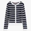Gestreifter Strickcardigan für Kinder