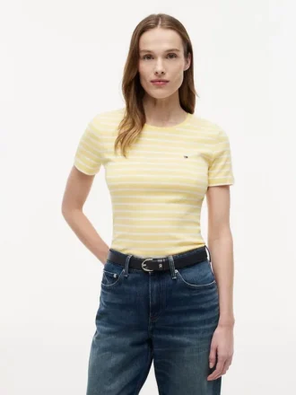 Gestreiftes Favorite T-Shirt mit Rundhalsausschnitt