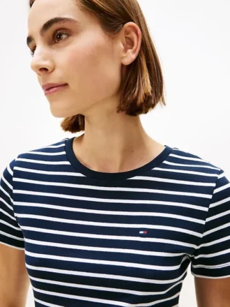Gestreiftes Favorite T-Shirt mit Rundhalsausschnitt