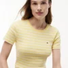 Gestreiftes Favorite T-Shirt mit Rundhalsausschnitt Gestreiftes Favorite T-Shirt mit Rundhalsausschnitt