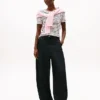 Gestreiftes Favorite T-Shirt mit Rundhalsausschnitt Gestreiftes Favorite T-Shirt mit Rundhalsausschnitt