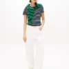 Gestreiftes Favorite T-Shirt mit Rundhalsausschnitt Gestreiftes Favorite T-Shirt mit Rundhalsausschnitt