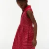 Gestreiftes, ärmelloses Polo-Kleid für Kinder