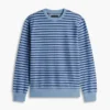 Gestreiftes Sweatshirt mit Rundhalsausschnitt Gestreiftes Sweatshirt mit Rundhalsausschnitt