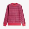 Gestreiftes Sweatshirt mit Rundhalsausschnitt Gestreiftes Sweatshirt mit Rundhalsausschnitt