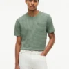 Gestreiftes T-Shirt mit Tasche