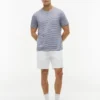 Gestreiftes T-Shirt mit Tasche Gestreiftes T-Shirt mit Tasche