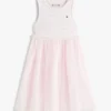 Gestreiftes Tüll-Kombikleid für Kinder
