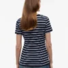 Gestreiftes V-Ausschnitt-T-Shirt „Favorite“ Gestreiftes V-Ausschnitt-T-Shirt „Favorite“