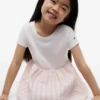 Gingham-Seersucker-Kombikleid für Kinder