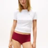 Glatter Microfaser-Slip mit hoher Taille Glatter Microfaser-Slip mit hoher Taille