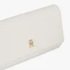 Große Brieftasche mit Klappe und durchgehendem Monogramm Große Brieftasche mit Klappe und durchgehendem Monogramm
