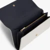 Große Brieftasche mit Klappe und durchgehendem Monogramm Große Brieftasche mit Klappe und durchgehendem Monogramm