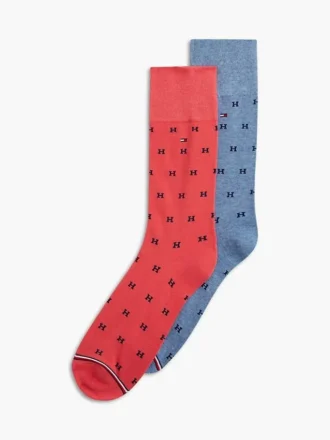 H Logo Socken 2er-Pack