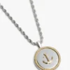 Halskette mit Seil-Kette im maritimen Stil