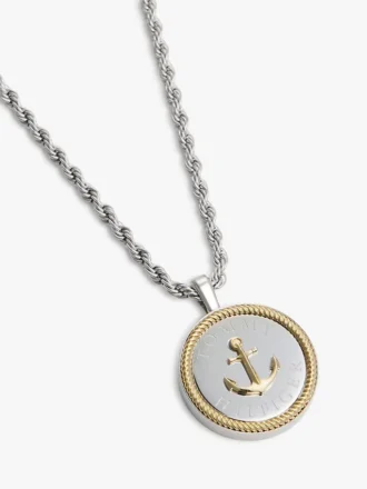 Halskette mit Seil-Kette im maritimen Stil