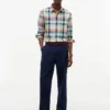 Hemd aus Madras-Leinenmischung in Regular Fit Hemd aus Madras-Leinenmischung in Regular Fit