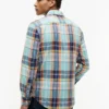 Hemd aus Madras-Leinenmischung in Regular Fit Hemd aus Madras-Leinenmischung in Regular Fit