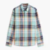 Hemd aus Madras-Leinenmischung in Regular Fit Hemd aus Madras-Leinenmischung in Regular Fit