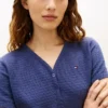 Henley-T-Shirt & Shorts-Schlafanzug