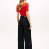 High-Rise-Stretch-Jeans mit weitem Bein High-Rise-Stretch-Jeans mit weitem Bein