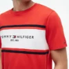 Hilfiger Block Stripe Logo T-Shirt Hilfiger Block Stripe Logo T-Shirt