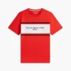 Hilfiger Block Stripe Logo T-Shirt Hilfiger Block Stripe Logo T-Shirt