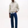 Hilfiger Crest Logo Hoodie in Melange Hilfiger Crest Logo Hoodie in Melange