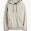 Hilfiger Crest Logo Hoodie in Melange Hilfiger Crest Logo Hoodie in Melange