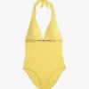 Hilfiger Logo Neckholder-Badeanzug Hilfiger Logo Neckholder-Badeanzug
