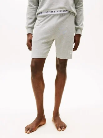Hilfiger Logo Piqué 8″ Schlafshorts