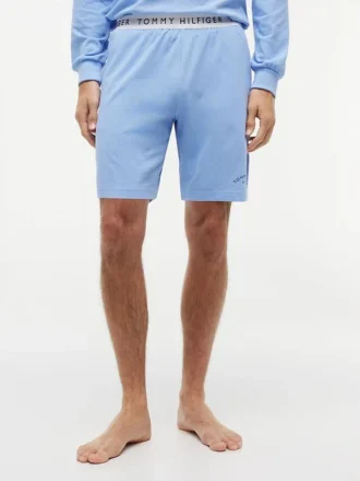 Hilfiger Logo Piqué-Schlafshorts