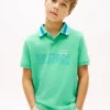 Hilfiger Logo Stretch-Polo für Kinder Hilfiger Logo Stretch-Polo für Kinder