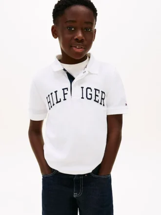 Hilfiger-Polo mit Grafik für Kinder