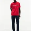 Hilfiger Signature Stripe Logo T-Shirt Hilfiger Signature Stripe Logo T-Shirt