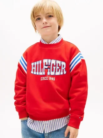Hilfiger Sport Logo Sweatshirt für Kinder Hilfiger Sport Logo Sweatshirt für Kinder