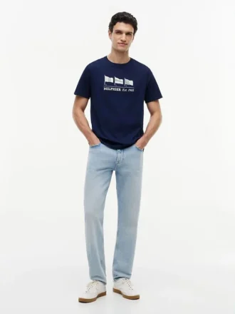 Hilfiger T-Shirt mit Multi-Flag-Logo