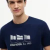 Hilfiger T-Shirt mit Multi-Flag-Logo Hilfiger T-Shirt mit Multi-Flag-Logo