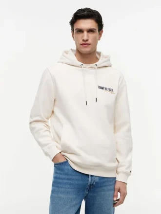 Hoodie mit Desert-Palm-Grafik auf dem Rücken