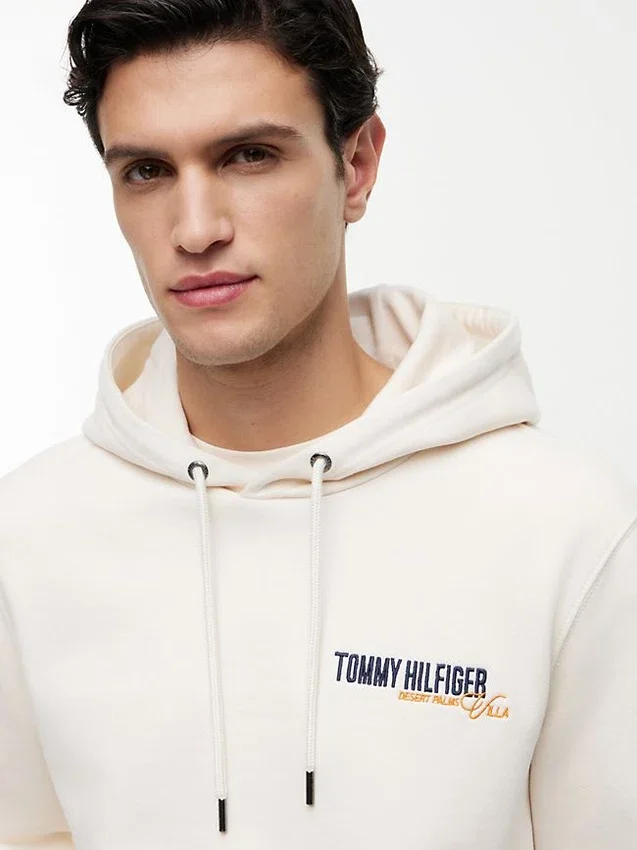 Hoodie mit Desert-Palm-Grafik auf dem Rücken Hoodie mit Desert-Palm-Grafik auf dem Rücken