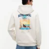 Hoodie mit Desert-Palm-Grafik auf dem Rücken Hoodie mit Desert-Palm-Grafik auf dem Rücken