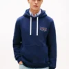 Hoodie mit gesticktem Monotype-Logo Hoodie mit gesticktem Monotype-Logo