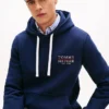 Hoodie mit gesticktem Monotype-Logo Hoodie mit gesticktem Monotype-Logo