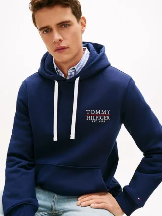 Hoodie mit gesticktem Monotype-Logo