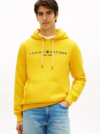 Hoodie mit gesticktem Tommy-Logo