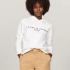 Hoodie mit gesticktem Tommy-Logo Hoodie mit gesticktem Tommy-Logo