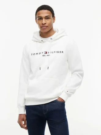 Hoodie mit gesticktem Tommy-Logo