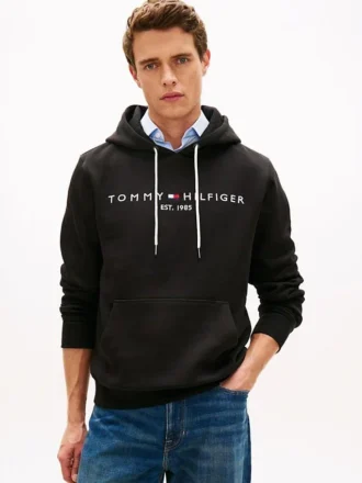 Hoodie mit gesticktem Tommy-Logo