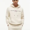 Hoodie mit gesticktem Tommy-Logo Hoodie mit gesticktem Tommy-Logo