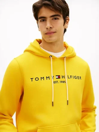 Hoodie mit gesticktem Tommy-Logo